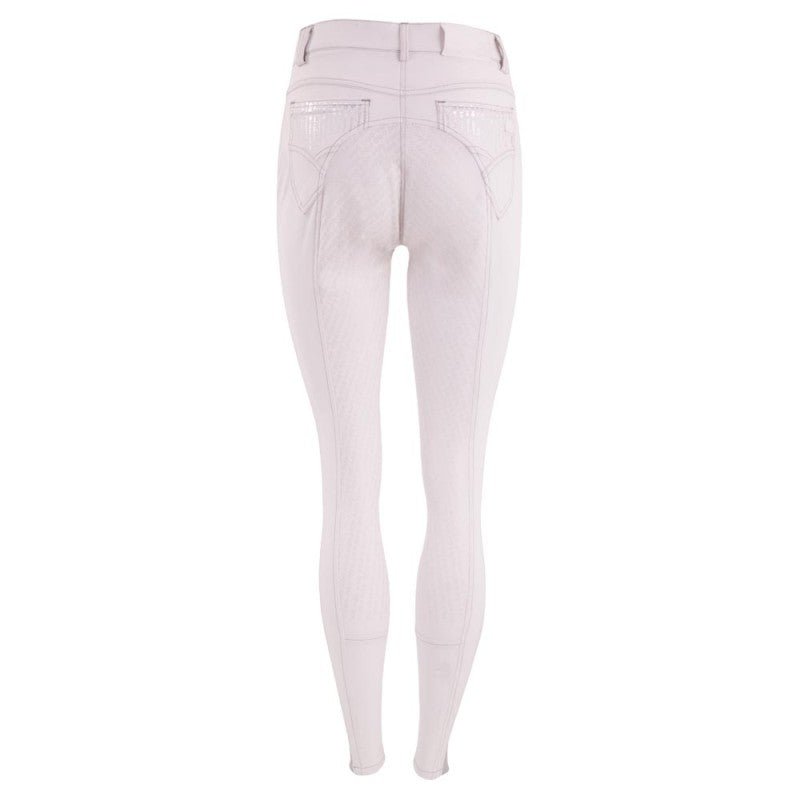 BR Riding Breeches Maggy Ladies with Silicone Seat Snow White Euro 38 & 40