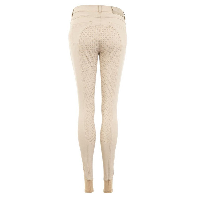 BR Breeches Malon Ladies Full Grip Silicone Seat Beige (Euro 34 & 36)