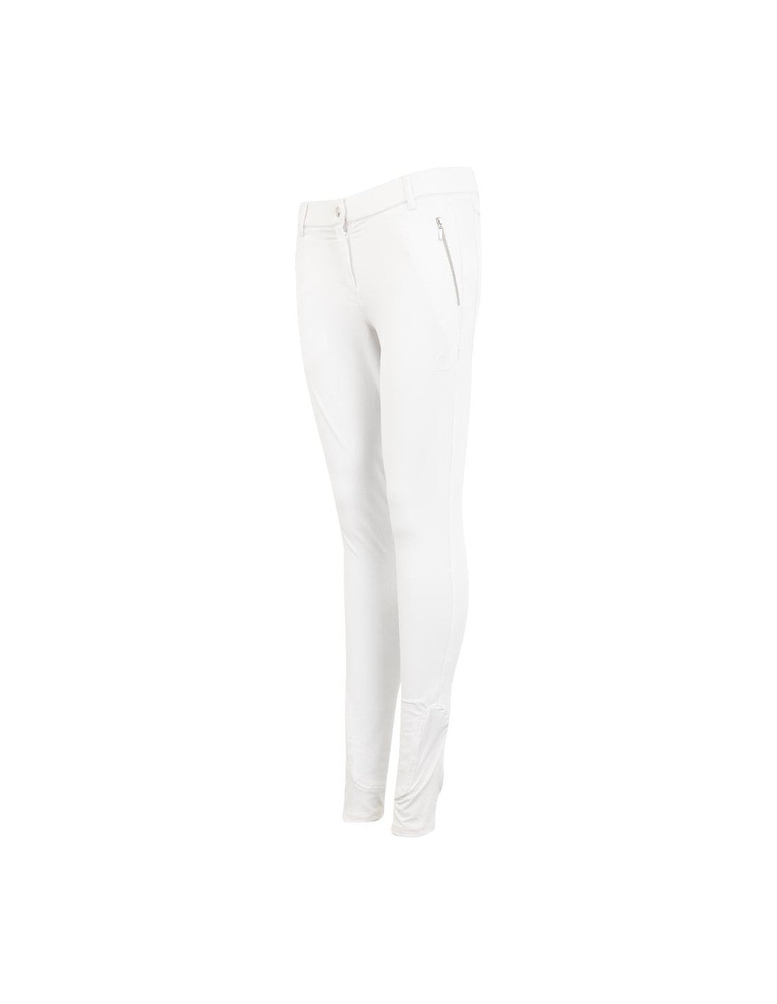 BR Ladies Philne Silicone Seat Riding Breeches - Snow White - Euro 46/US 36