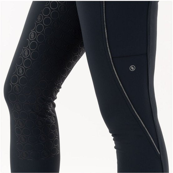 BR Breeches Ember Silicon Seat Blueberry Euro 36