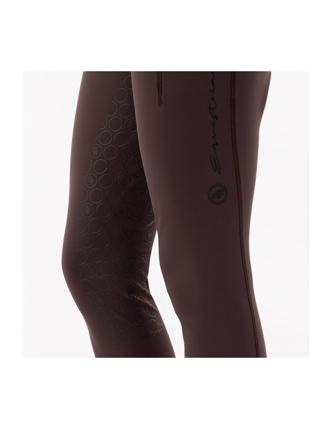 BR Ladies Riding Tights - Faiga - Silicone Seat - Fudge