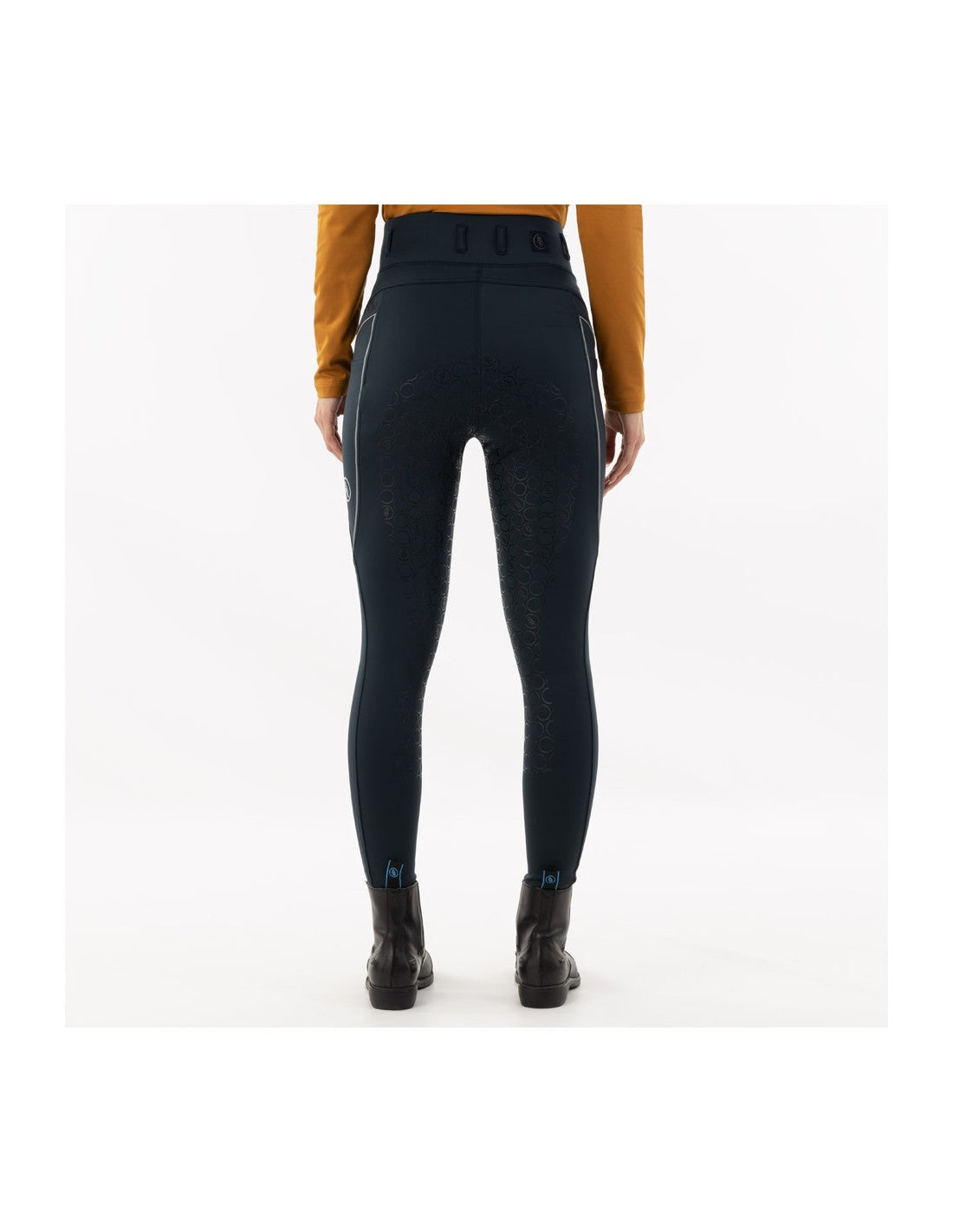 BR Ladies Winter Riding Tights - Florien - Silicone Seat - Carbon - Euro 38/US26 or Euro 40/US28