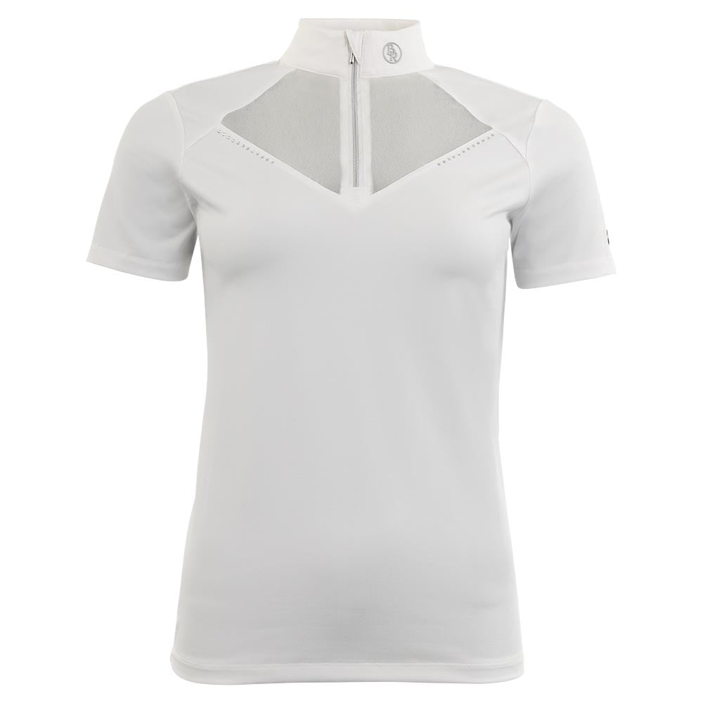 BR Ladies Competition Shirt, short sleeves - Zapopan - Snow White - XS
