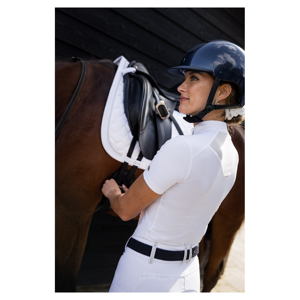 BR Ladies Competition Shirt, short sleeves - Zapopan - Snow White - XS