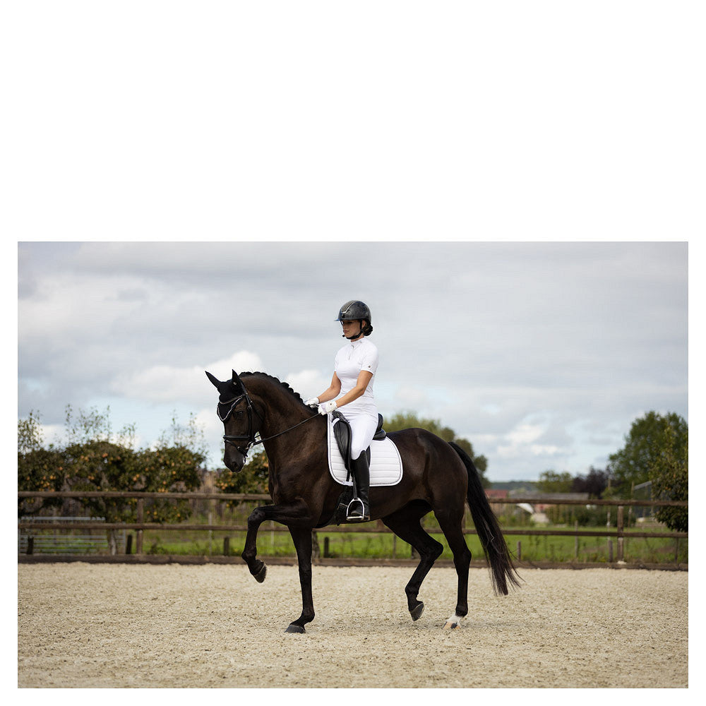BR Ladies Competition Shirt, Short Sleeves - Monterrey - Snow White