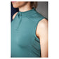 BR Half Zip Sleeveless Shirt Cocco Ladies - North Atlantic/Medium - Limited Edition
