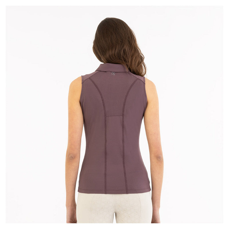 BR Sleeveless Ladies Polo Shirt - Isa - Huckleberry Medium