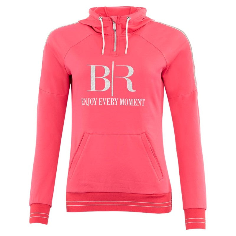 BR Ladies Technical Knit Hoody - Anna - Rasberry Red - Euro XXL/US L