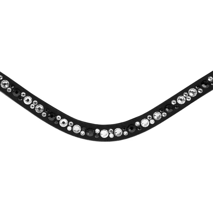 Lumiere Dante Browband - Warmblood - Black