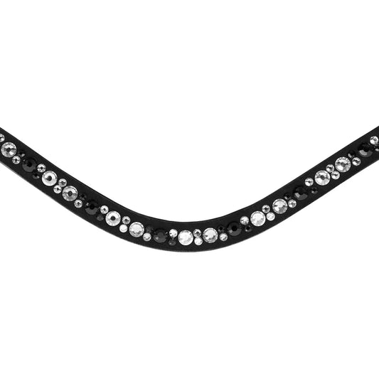 Lumiere Dante Browband - Warmblood - Black