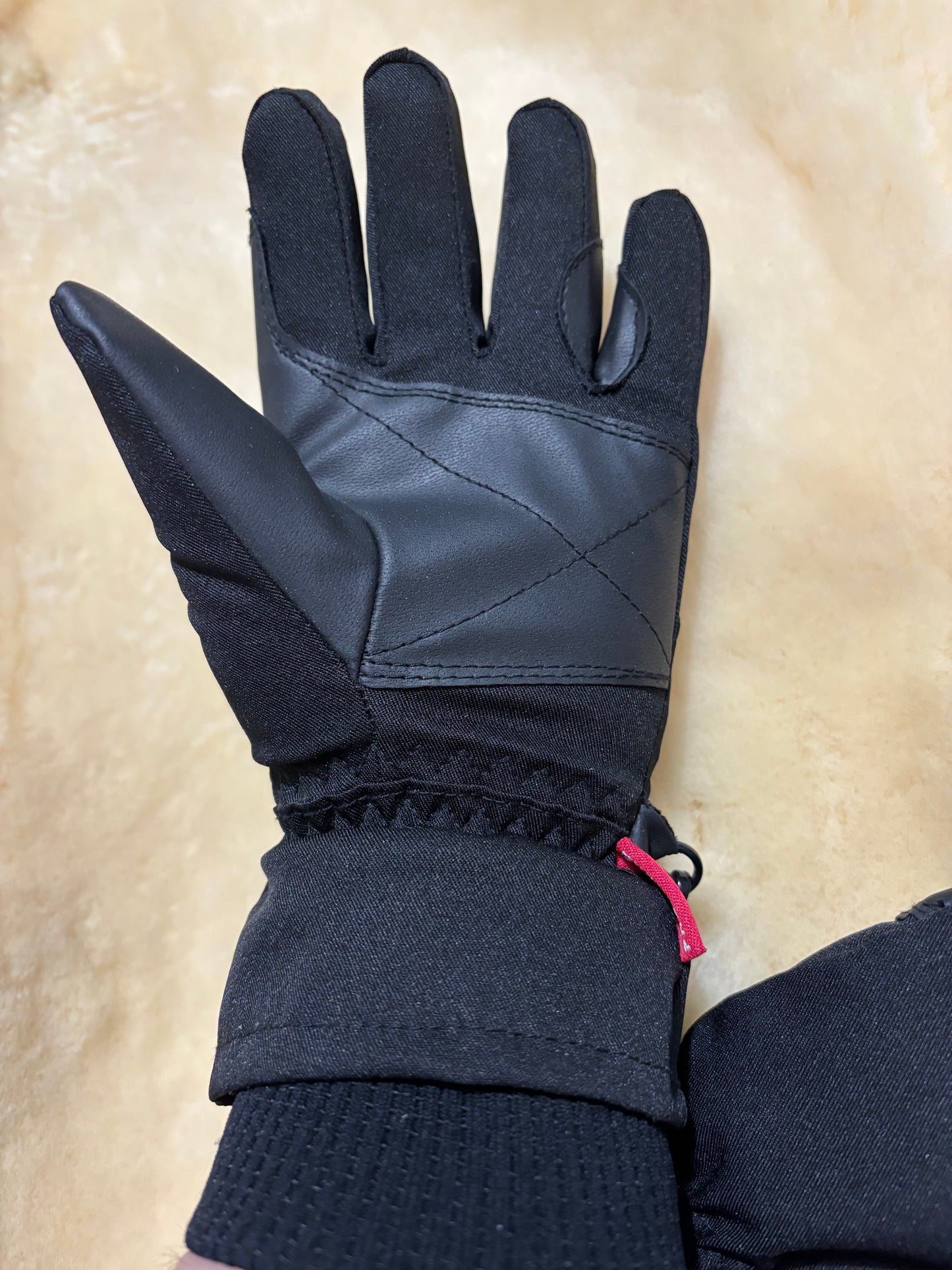 BR Premiere Child Winter Riding Glove Black Large