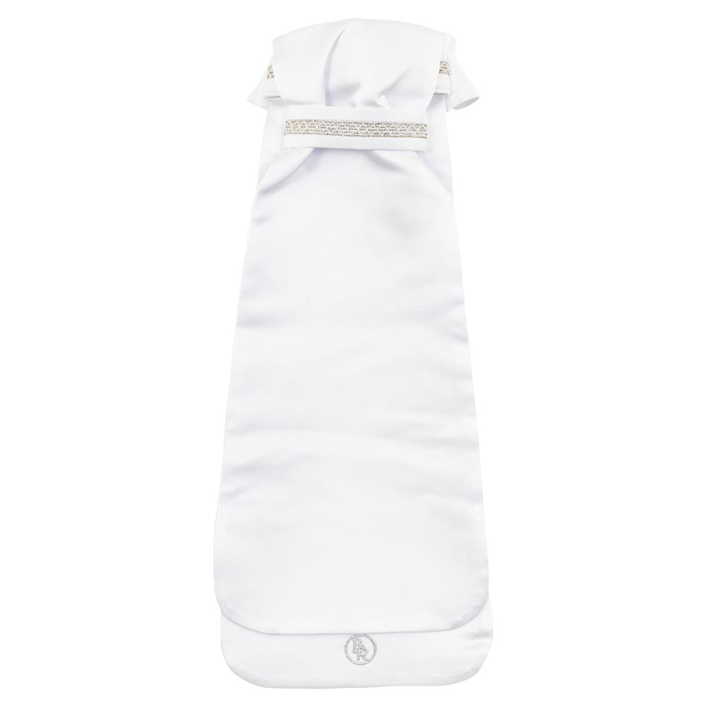 BR York Stock Tie - White - Medium