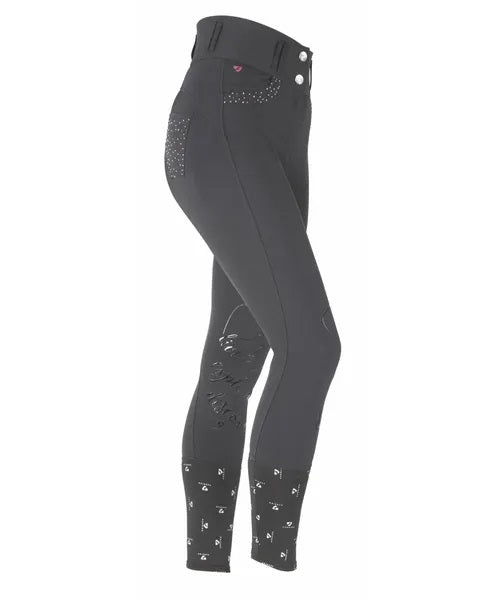 Shires Aubrion Queensway Breeches - Black - Size UK34/US12