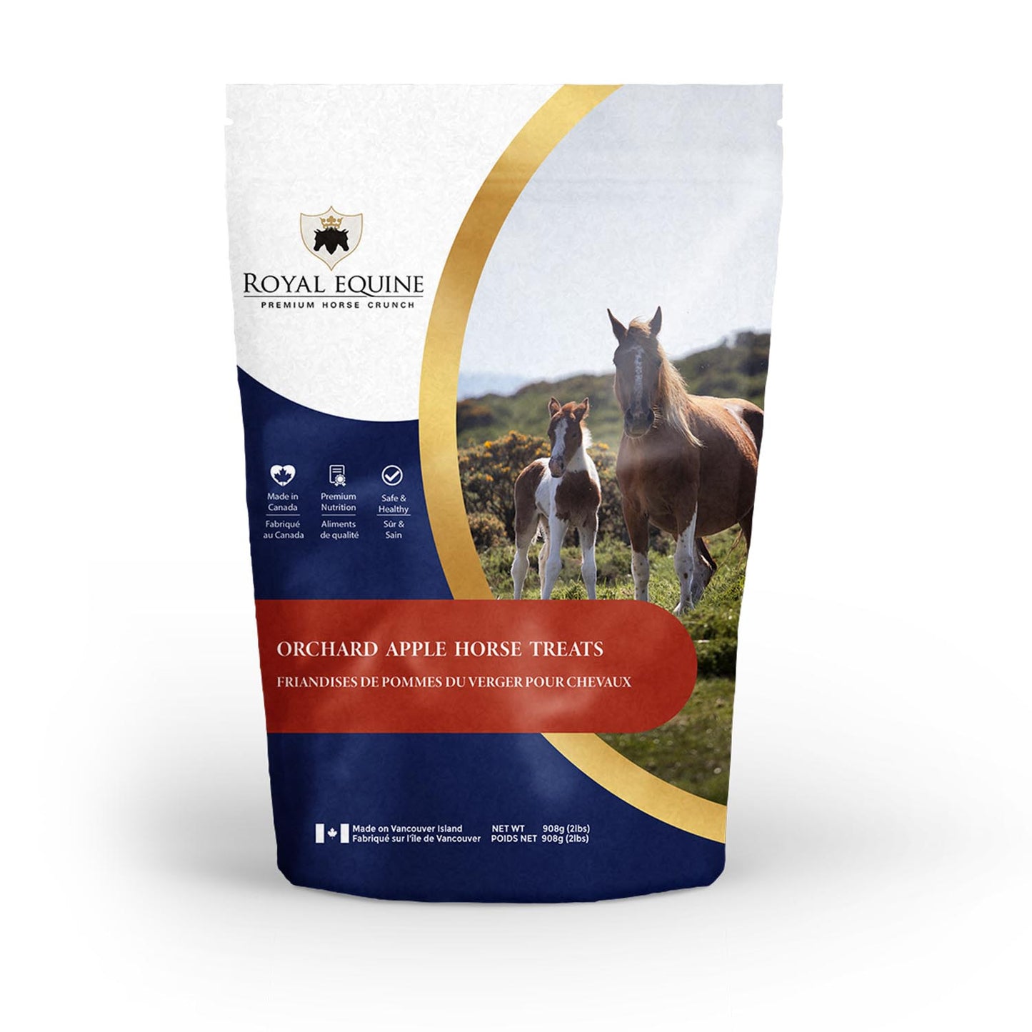 Royal Equine Horse Crunch Treat - Orchard Apple - 908gm / 2lb