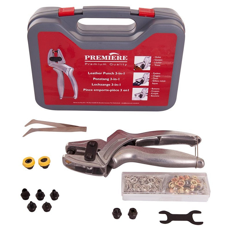 BR Premiere Leather Punch 3-in-1 Kit