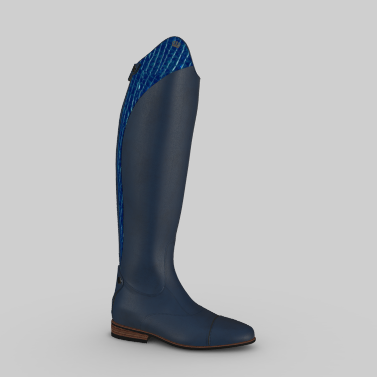 Navy blue 2025 tall boots