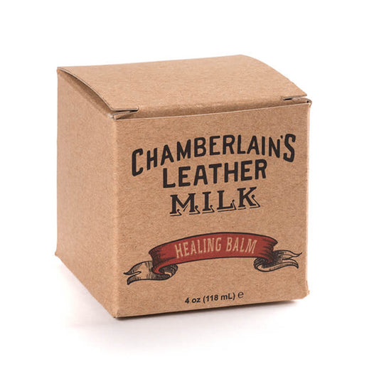 Chamberlain's Leather Milk Healing Balm with Applicator Pad
