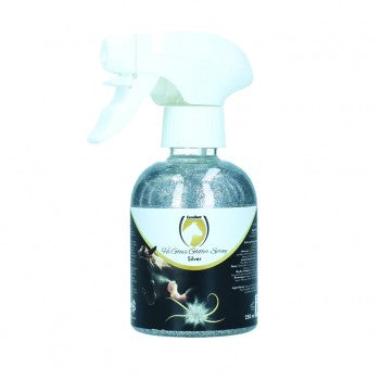 HOFMAN ANIMAL CARE EXCELLENT HI GLOSS GLITTER SPRAY - SILVER - 250 ml