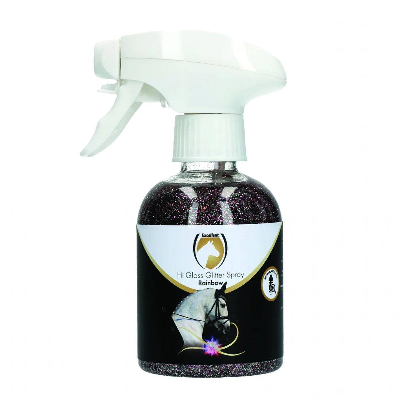 HOFMAN ANIMAL CARE EXCELLENT HI GLOSS GLITTER SPRAY - RAINBOW - 250 ml