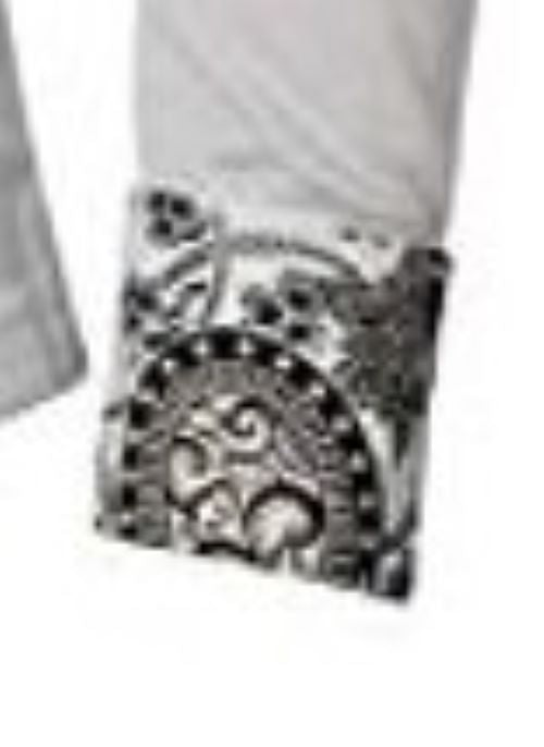 Shires Aubrion Equestrian Shirt Child - Clearance - Medium or Large - White/Paisley