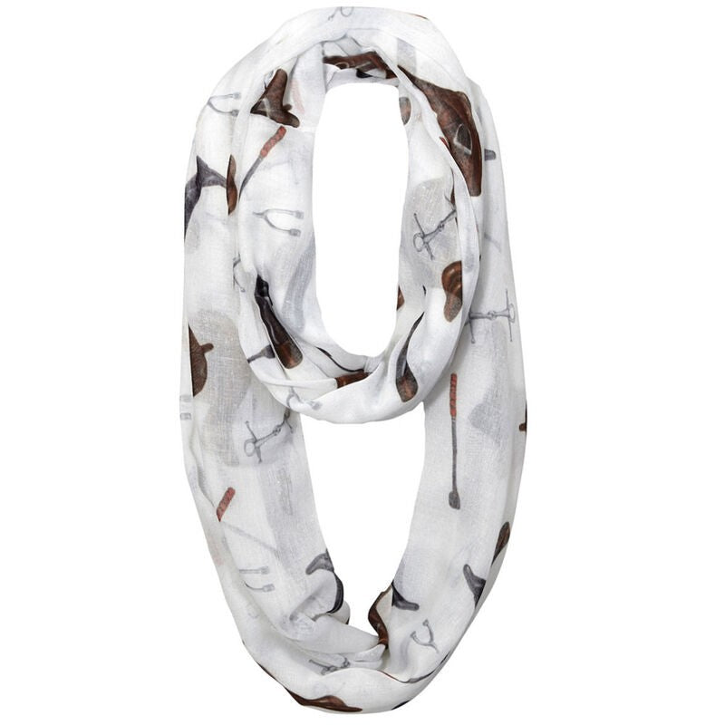 Lila Infinity Scarf Equestrian English Tack - Clearance - Reg $40.00