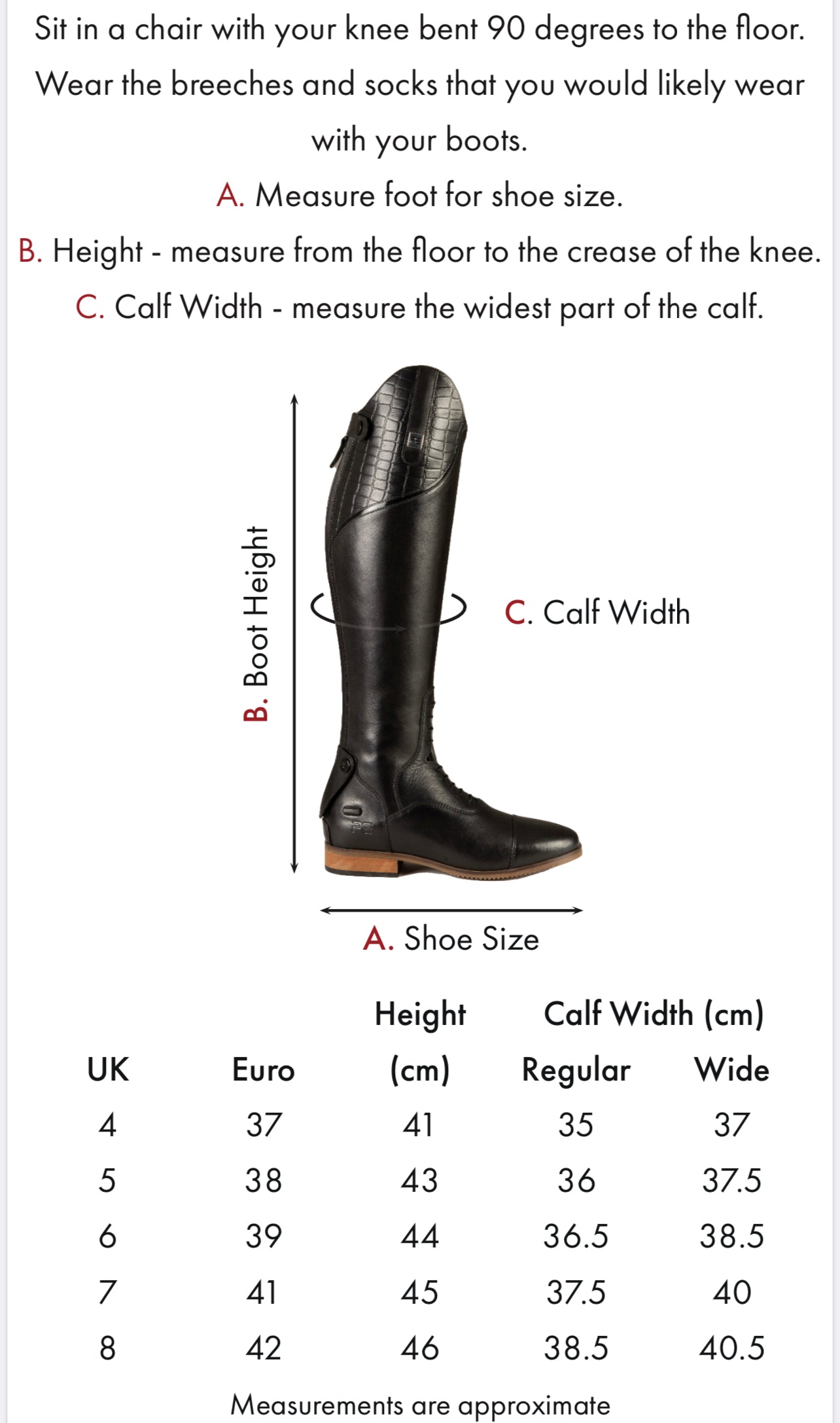 Premier Equine UK Passaggio Ladies Leather Field Tall Riding Boot - Black