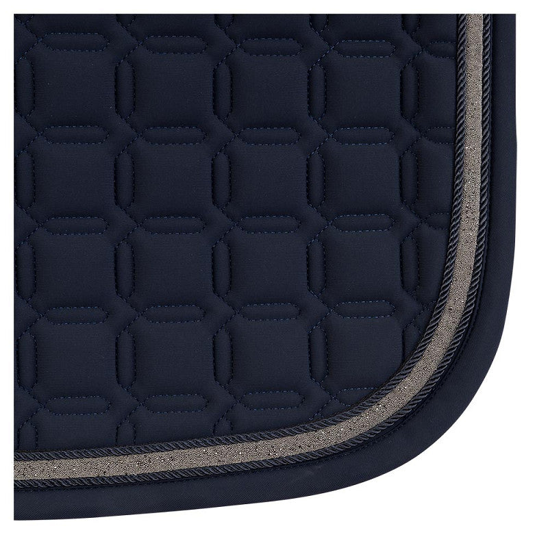 BR Clearance - ANKY® Saddle Pad Nylon Dressage Luminous XB24003 Dark Navy Full - Clearance Reg $149.00