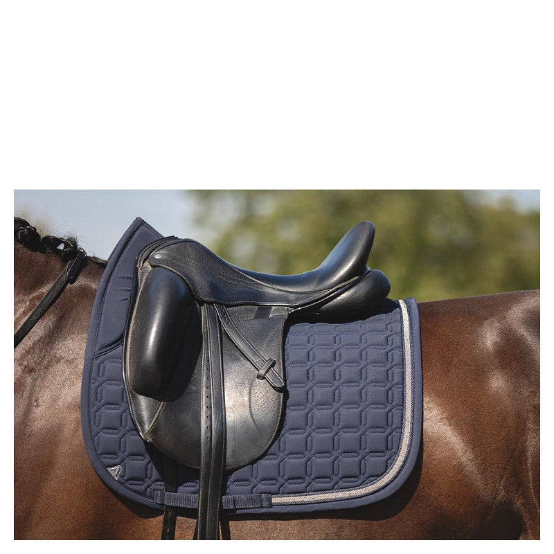 BR Clearance - ANKY® Saddle Pad Nylon Dressage Luminous XB24003 Dark Navy Full - Clearance Reg $149.00