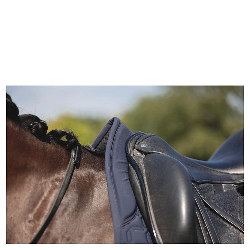 BR Clearance - ANKY® Saddle Pad Nylon Dressage Luminous XB24003 Dark Navy Full - Clearance Reg $149.00