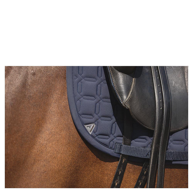 BR Clearance - ANKY® Saddle Pad Nylon Dressage Luminous XB24003 Dark Navy Full - Clearance Reg $149.00