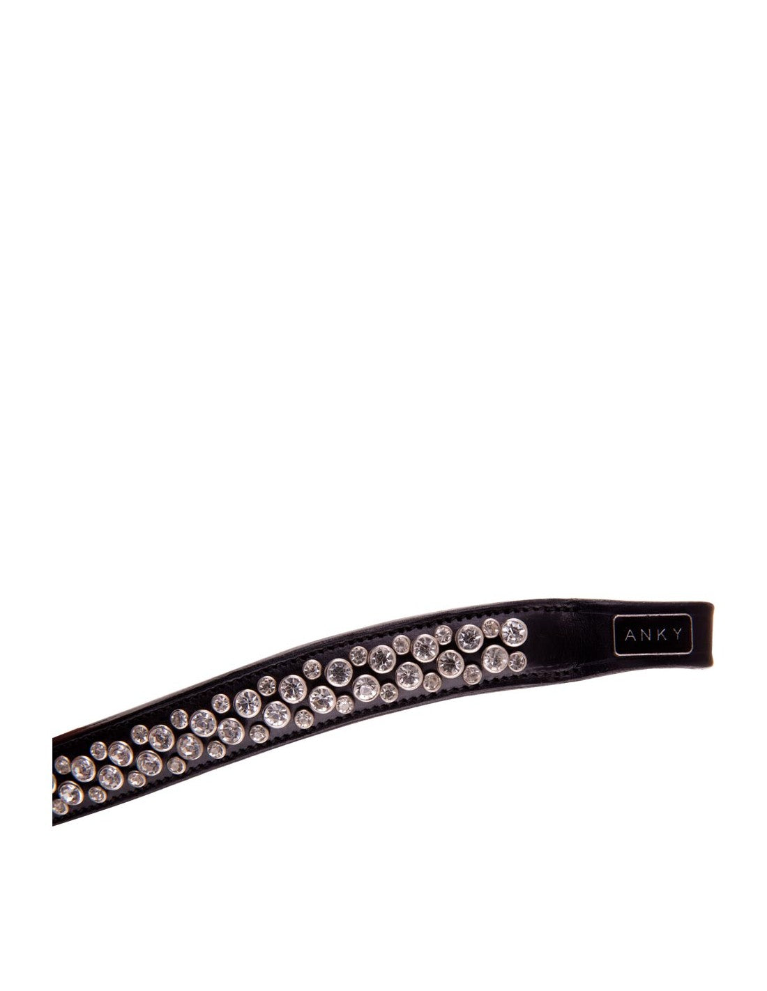 BR Clearance - Anky Rivet Browband ATH16007 Black/Full Reg $99.95