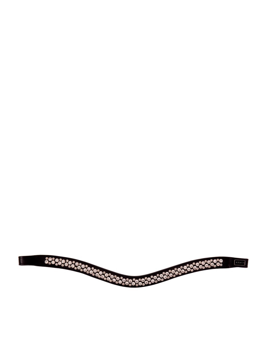 BR Clearance - Anky Rivet Browband ATH16007 Black/Full Reg $99.95