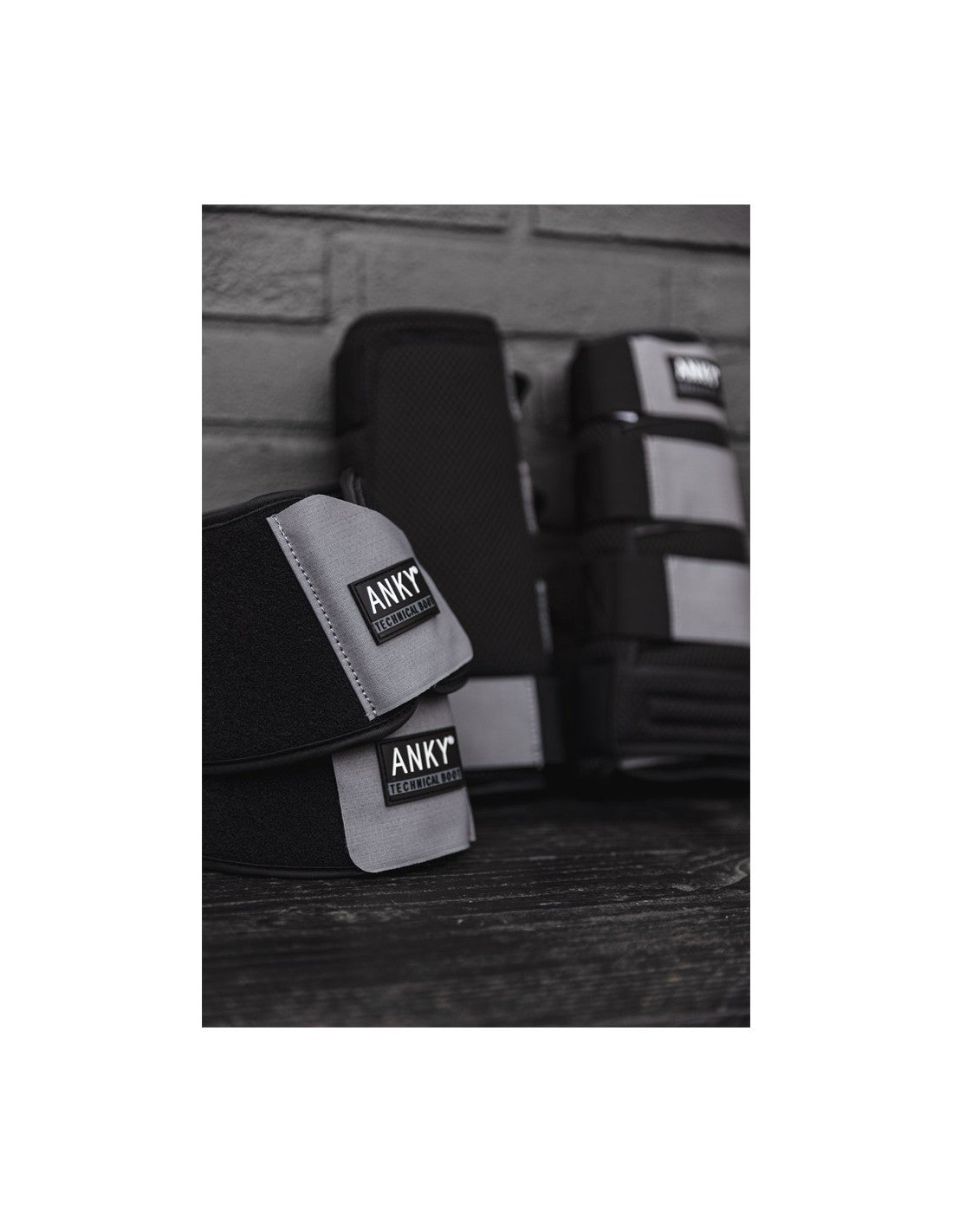 ANKY Neoprene Bell Boots - Black/Steel Grey XL