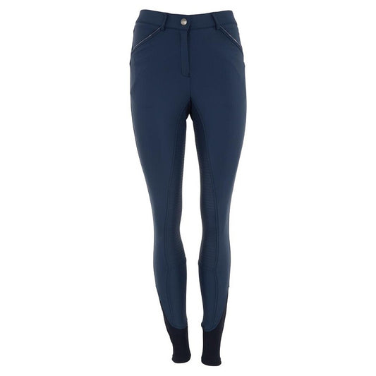 ANKY® Riding Breeches Radiance Ladies Self-Fabric Seat Silicone XR17105 - Navy - Size 36 Euro