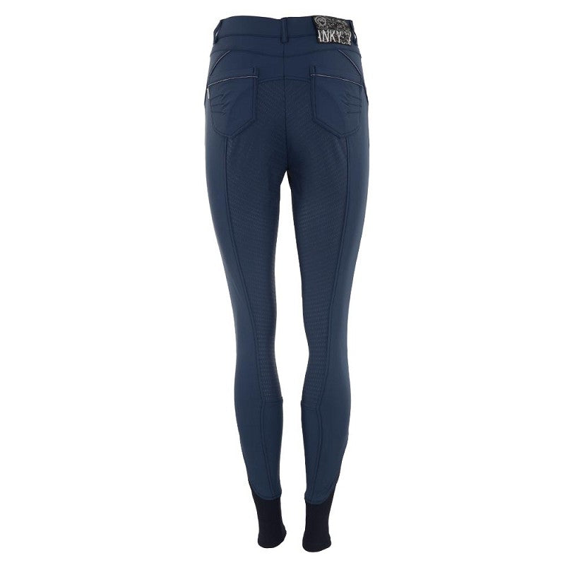 ANKY® Riding Breeches Radiance Ladies Self-Fabric Seat Silicone XR17105 - Navy - Size 36 Euro