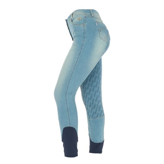Anky Breeches with Silicone Seat - Light Denim - Euro 38/US 28 - Limited Edition