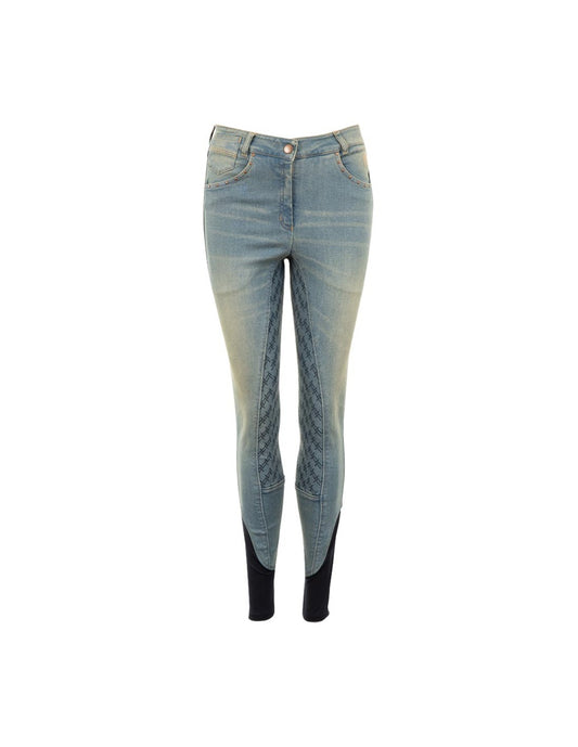 Anky Breeches with Silicone Seat - Light Denim - Euro 38/US 28 - Limited Edition