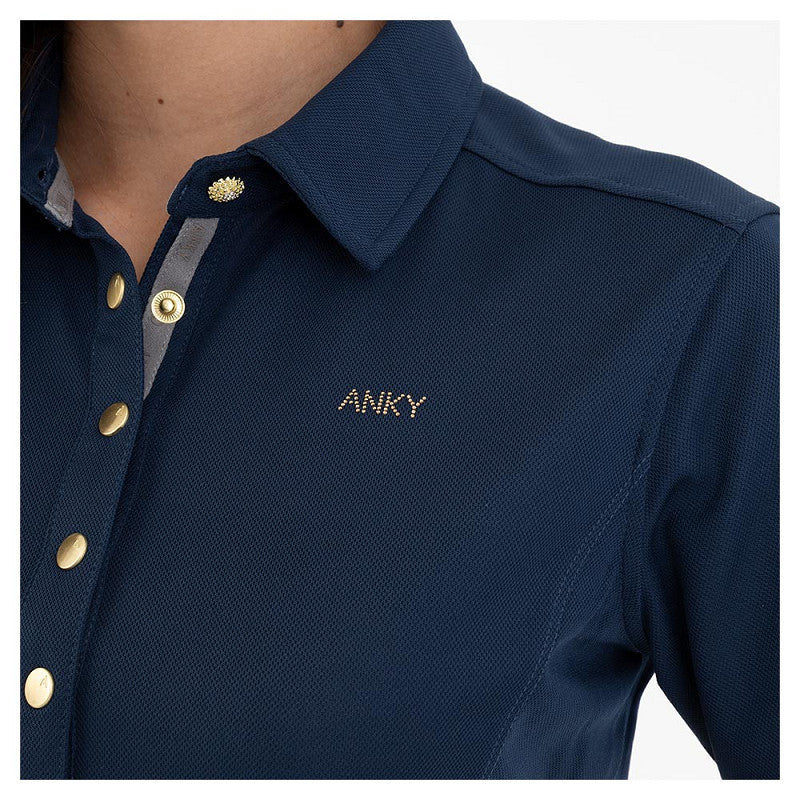 ANKY Essential Polo Shirt - ATC251201 - Mood Indigo - Small