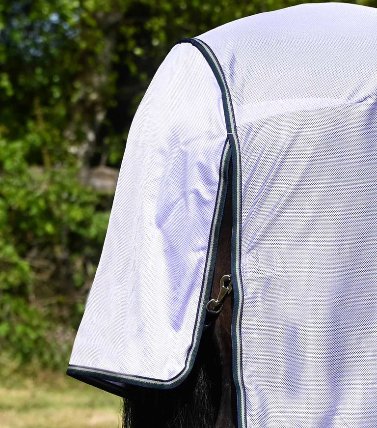 Premier Equine UK Bug Buster Fly Rug with Detachable Neck and Belly Flap Lavender