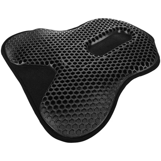 BR Acavallo Ortho-Coccyx Gel Out Seat Saver Large Dressage Black