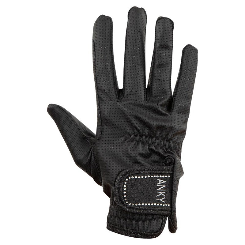 ANKY Competition Gloves Rhinestone - Black