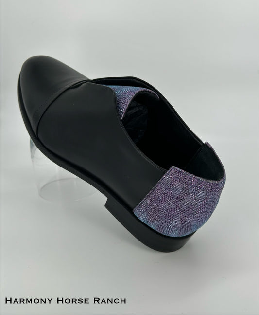 Kingsley Sintra Boots -39.5 - Nature Black/Luxor Purple