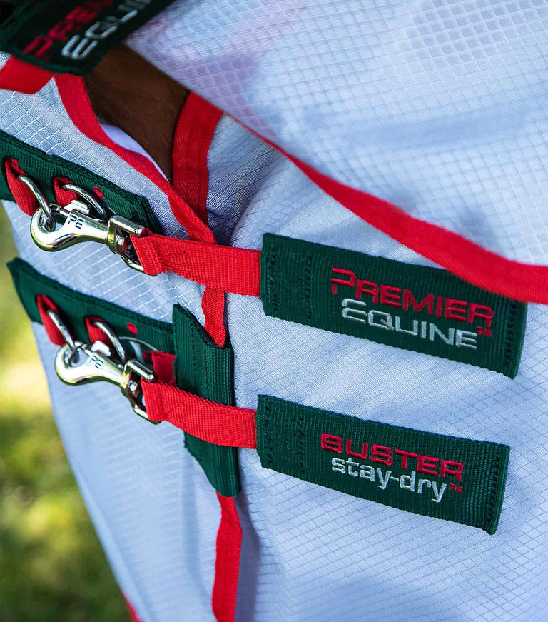 Premier Equine UK Buster Stay-Dry Super Lite Fly Rug with Surcingles