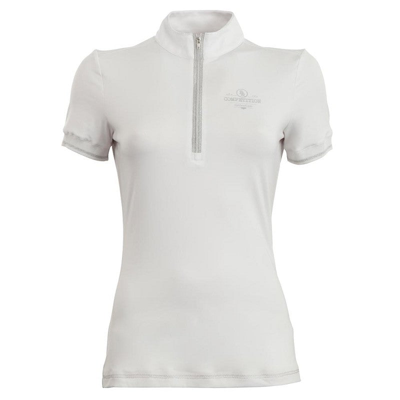 BR Clearance - BR Competition Shirt Minsk Ladies Short Sleeve - White - REG $99.95!