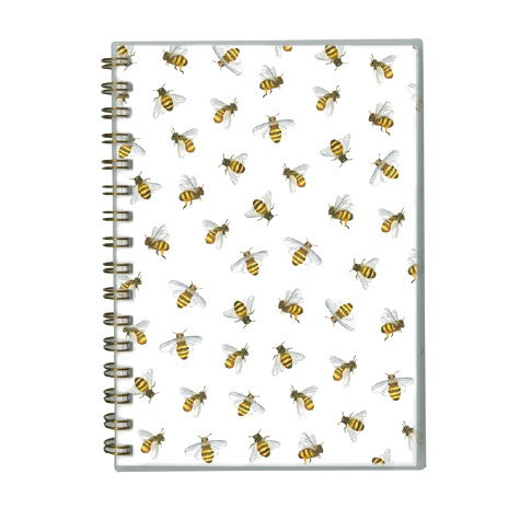 Spiral Bound Notebook - Honey Bees - Clearance