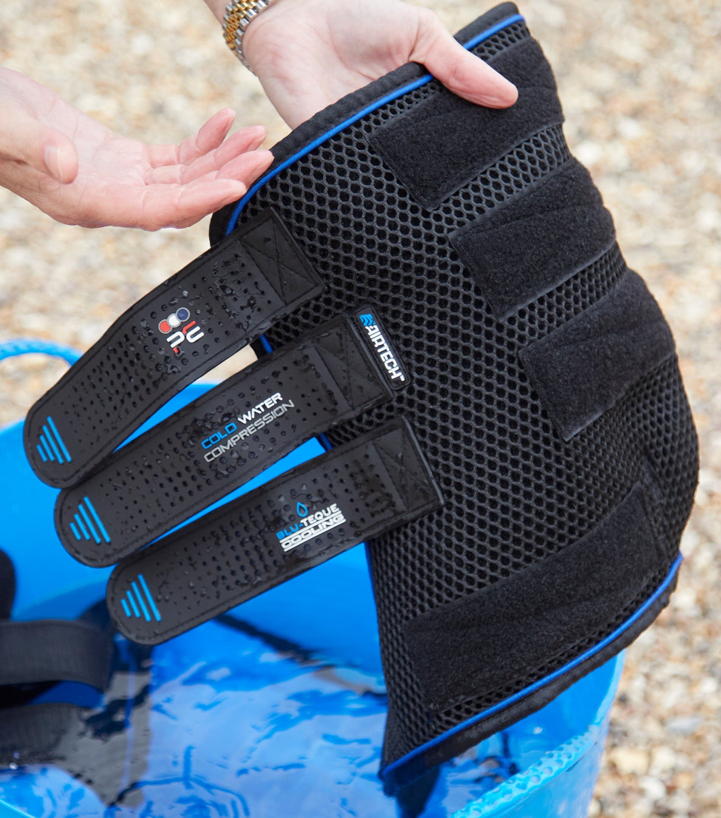 Premier Equine UK Cold Water Compression Boots - Black