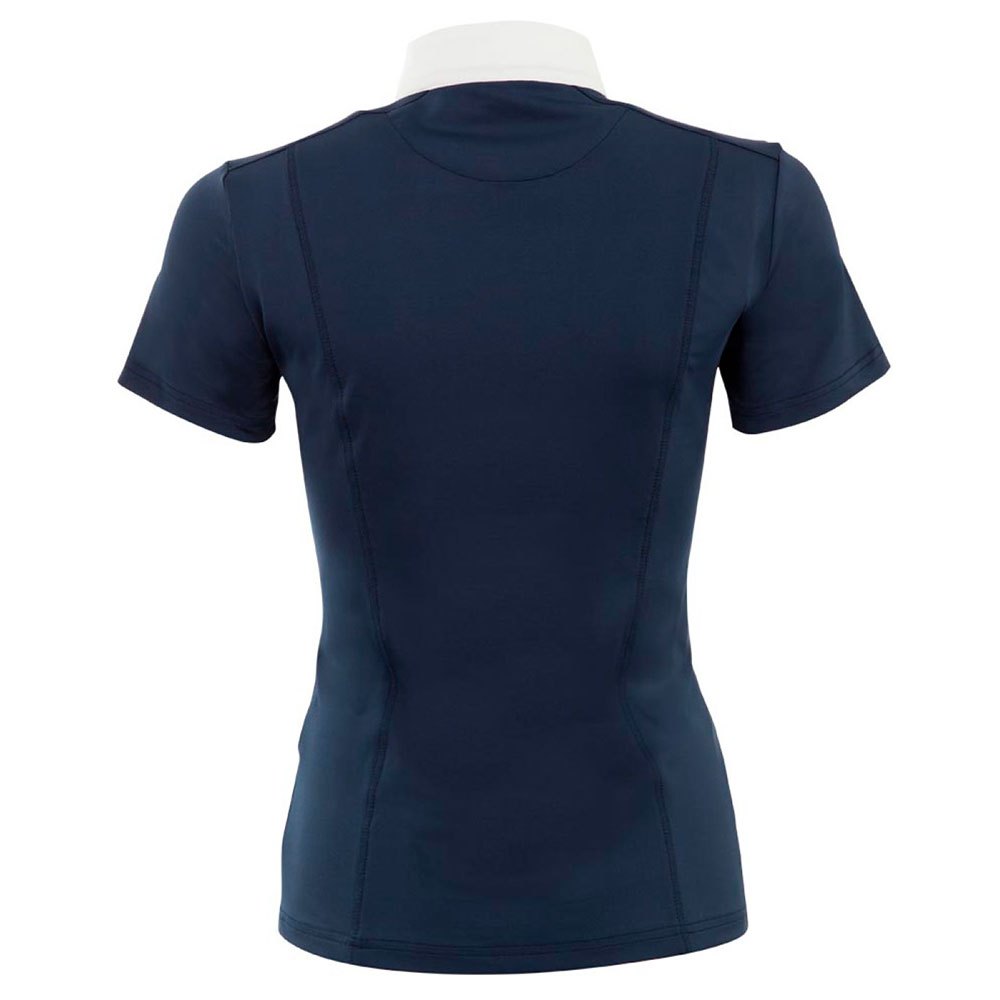 BR Equestrian Cork Ladies Short Sleeve Competition Shirt - XXS - Pants Blue