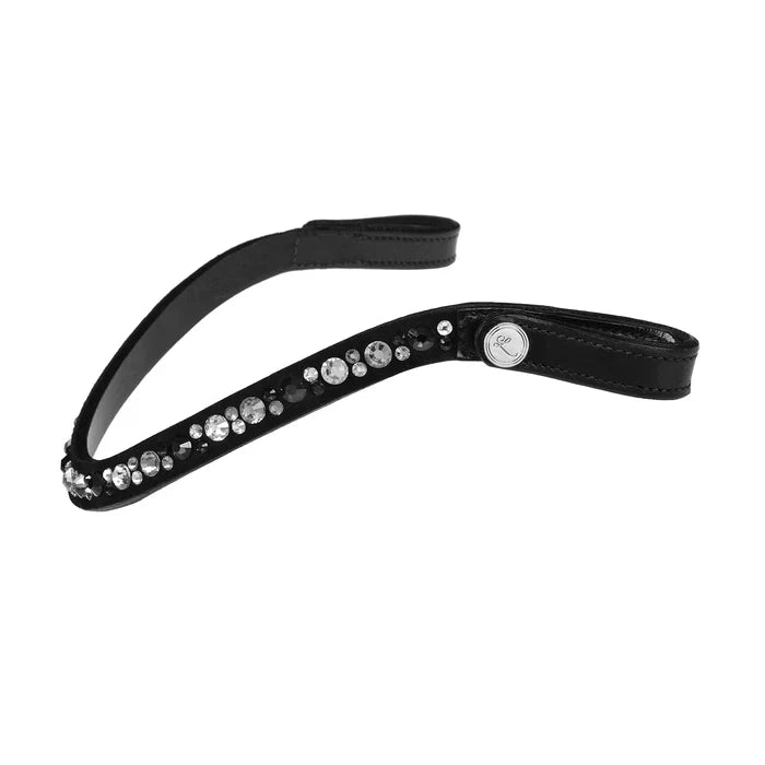 Lumiere Dante Browband - Warmblood - Black