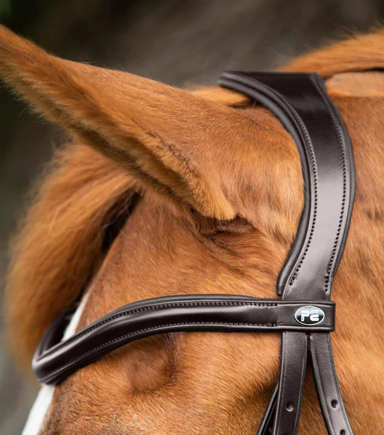 Premier Equine UK Glorioso Grackle Bridle - Full - Brown