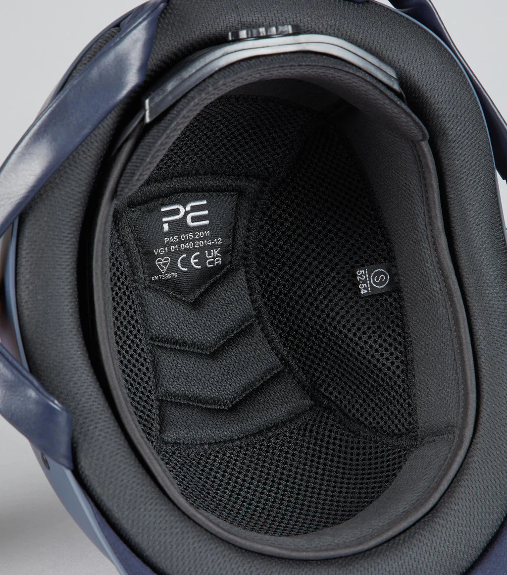 Premier Equine UK Riding Helmet Liner Black